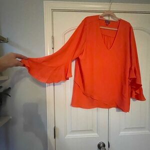 🆕Vince Camuto Orange Blouse 1x🆕